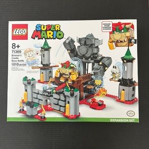 Lego 71369 Super Mario Bowser’s Castle Boss Battle Expansion Set - BRAND NEW!